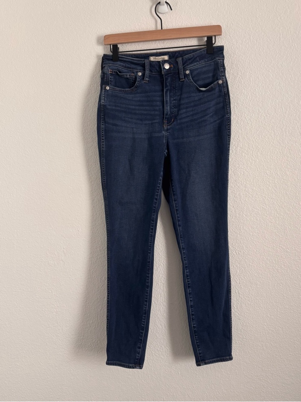 Madewell Women's Size 28 Blue Curvy High Rise Skinny Jeans